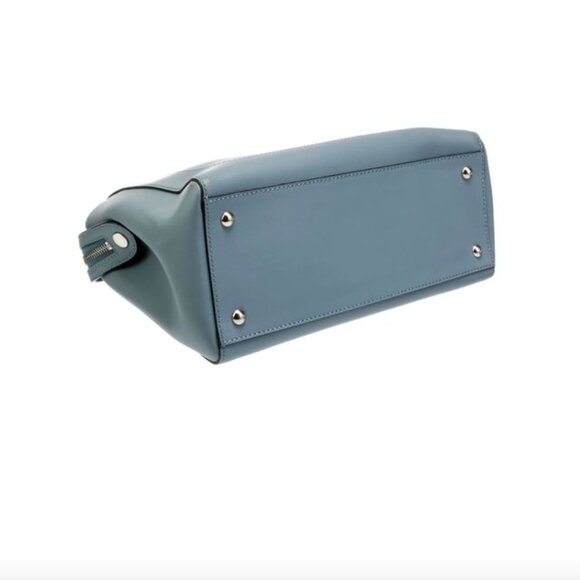 Dotcom Medium Top Handle Bag in Powder Blue - Picture 4 of 8